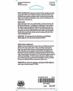 Translucent Powder And Puff 7 Translucent Powder And Puff -Spirit Halloween Shop 00119032 c