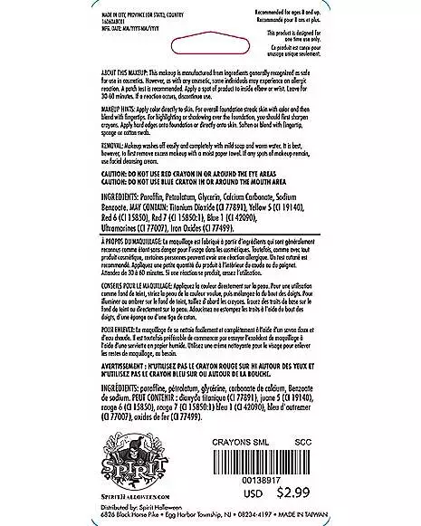 Small Makeup Crayons 4 Small Makeup Crayons - Image 2