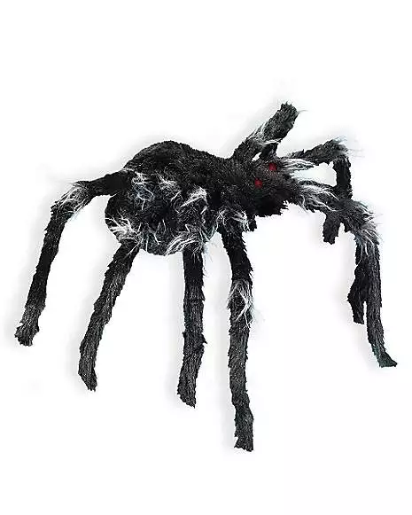 21 Inch LED Black Jumping Spider Animatronic 4 21 Inch LED Black Jumping Spider Animatronic - Image 2