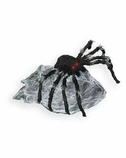 21 Inch LED Black Jumping Spider Animatronic 13 21 Inch LED Black Jumping Spider Animatronic -Spirit Halloween Shop 01116706 c