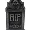 16 Inch RIP Skull Tombstone 1 16 Inch RIP Skull Tombstone -Spirit Halloween Shop 01148261 a