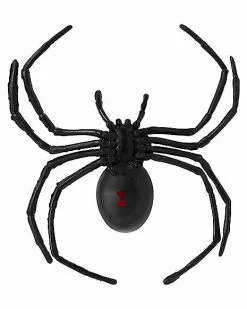 6 Inch Black Widow Spider