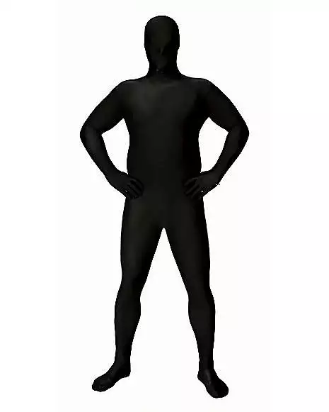Adult Super Skins Black Zentai Skin Suit Costume 6 Adult Super Skins Black Zentai Skin Suit Costume - Image 4