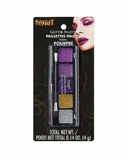 Colored Glitter Palette -Spirit Halloween Shop 01184936 b