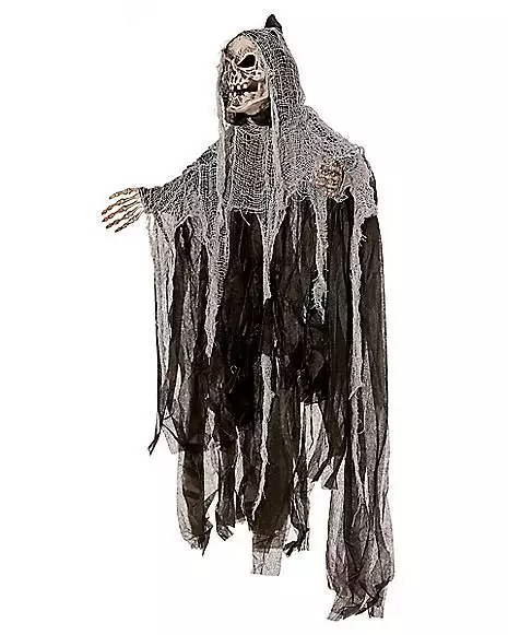 3 Ft Hanging Skull Reaper - Decorations 6 3 Ft Hanging Skull Reaper - Decorations - Image 4