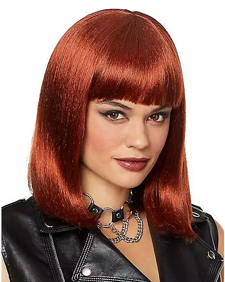Auburn Pageboy Wig 3 Auburn Pageboy Wig