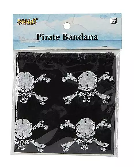 Skull Pirate Bandana 4 Skull Pirate Bandana - Image 2