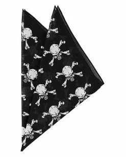Skull Pirate Bandana 7 Skull Pirate Bandana -Spirit Halloween Shop 01272616 c