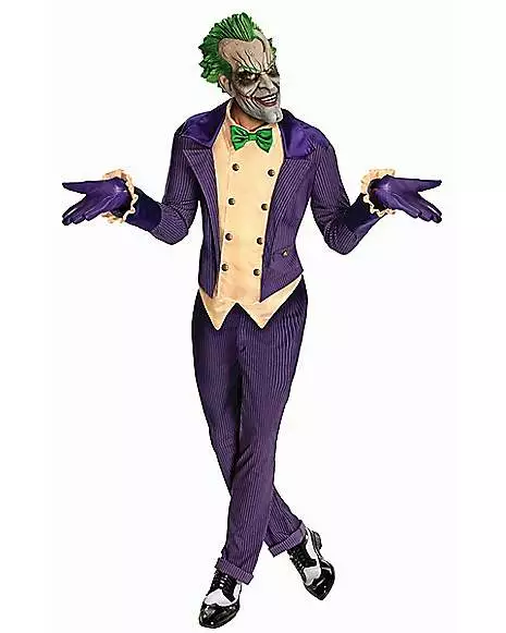 Adult Joker Costume - Batman: Arkham 3 Adult Joker Costume - Batman: Arkham