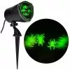 Whirl-A-Motion LED Green Spiders Projection Spot Light -Spirit Halloween Shop 01306455 a