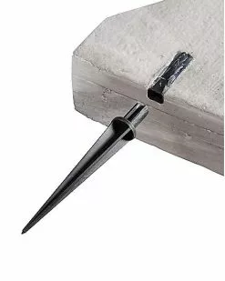 Light Up Skull Tombstone 8 Light Up Skull Tombstone -Spirit Halloween Shop 01317924 c