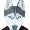Big Head Foam Husky Half Mask -Spirit Halloween Shop 01346493 a