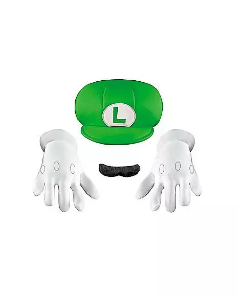 Kids Luigi Costume Kit - Nintendo 4 Kids Luigi Costume Kit - Nintendo - Image 2