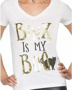 Binx Is My Boo T Shirt - Hocus Pocus 8 Binx Is My Boo T Shirt - Hocus Pocus -Spirit Halloween Shop 01383769 c