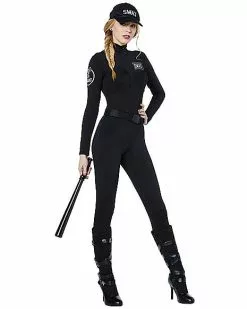 Adult SWAT Catsuit Costume