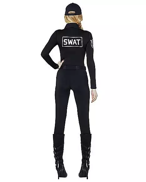Adult SWAT Catsuit Costume 4 Adult SWAT Catsuit Costume - Image 2