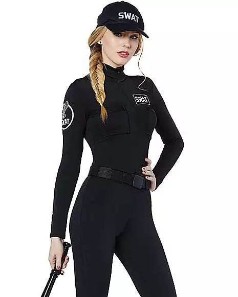 Adult SWAT Catsuit Costume 5 Adult SWAT Catsuit Costume - Image 3