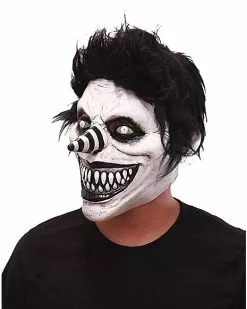 Laughing Jack Full Mask 7 Laughing Jack Full Mask -Spirit Halloween Shop 01390079 c