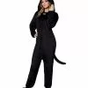 Adult Binx Union Suit - Hocus Pocus 2 Adult Binx Union Suit - Hocus Pocus -Spirit Halloween Shop 01400530 a