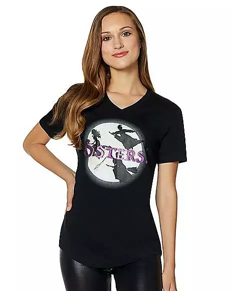 Sanderson Sisters Full Moon T Shirt - Hocus Pocus 3 Sanderson Sisters Full Moon T Shirt - Hocus Pocus