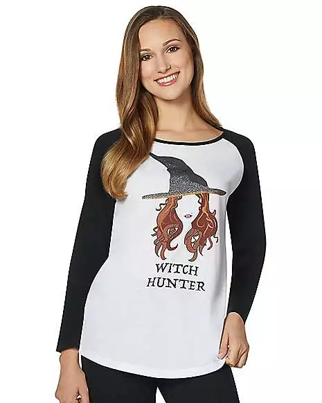 Dani Dennison Witch Hunter Long Sleeve T Shirt - Hocus Pocus 3 Dani Dennison Witch Hunter Long Sleeve T Shirt - Hocus Pocus