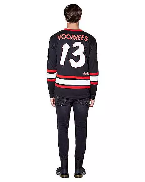 Jason Voorhees Hockey Jersey - Friday The 13th 4 Jason Voorhees Hockey Jersey - Friday The 13th - Image 2