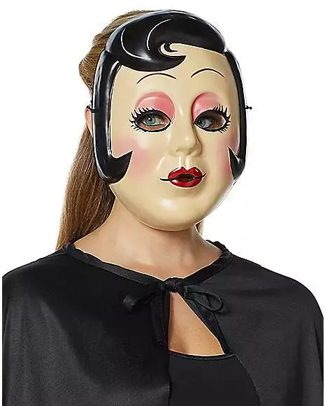 Pinup Girl Half Mask - The Strangers Prey At Night 4 Pinup Girl Half Mask - The Strangers Prey At Night - Image 2