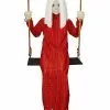 Ghostly Swing Girl Static Prop 1 Ghostly Swing Girl Static Prop -Spirit Halloween Shop 01437862 a