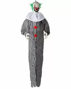 6 Ft Animated Hanging Clown Decoration
