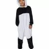 Kids Panda One-Piece Costume 1 Kids Panda One-Piece Costume -Spirit Halloween Shop 01445600 a