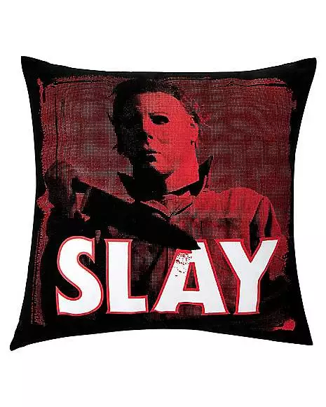Michael Myers Slay Pillow - Halloween 3 Michael Myers Slay Pillow - Halloween
