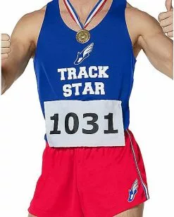 Adult Old School Track Suit 8 Adult Old School Track Suit -Spirit Halloween Shop 01457670 c