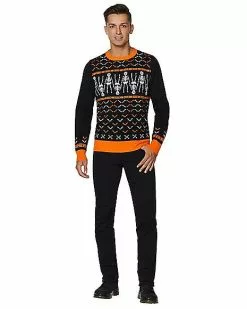 Adult Halloween Sweater 7 Adult Halloween Sweater -Spirit Halloween Shop 01457803 d