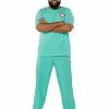 Adult ER Surgeon Plus Size Costume 2 Adult ER Surgeon Plus Size Costume -Spirit Halloween Shop 01463249 a
