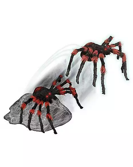 21 Inch LED Black Jumping Spider Animatronic 11 21 Inch LED Black Jumping Spider Animatronic - Image 9