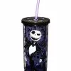 Jack Skellington Cup With Straw 20 Oz. - The Nightmare Before Christma 1 Jack Skellington Cup With Straw 20 Oz. - The Nightmare Before Christma -Spirit Halloween Shop 01465145 a