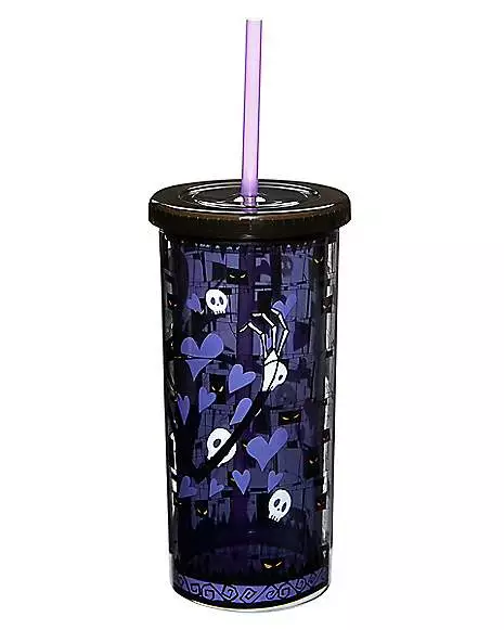 Jack Skellington Cup With Straw 20 Oz. - The Nightmare Before Christma 5 Jack Skellington Cup With Straw 20 Oz. - The Nightmare Before Christma - Image 3