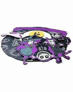 Welcome To Halloween Town Wreath - The Nightmare Before Christmas 7 Welcome To Halloween Town Wreath - The Nightmare Before Christmas -Spirit Halloween Shop 01465194 c