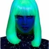 Glow In The Dark Wig 1 Glow In The Dark Wig -Spirit Halloween Shop 01467711 a