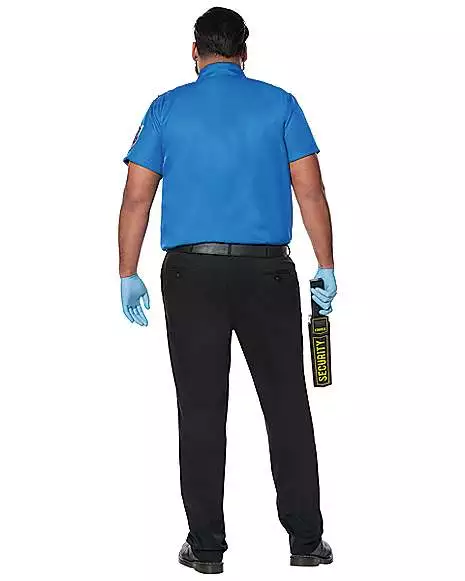 Adult Airport Security Plus Size Costume 4 Adult Airport Security Plus Size Costume - Image 2