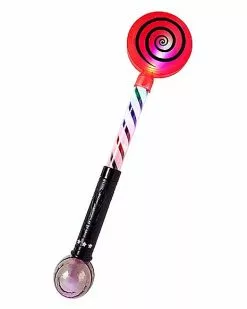 Light-Up LED Scary Clown Wand 6 Light-Up LED Scary Clown Wand -Spirit Halloween Shop 01473289 b