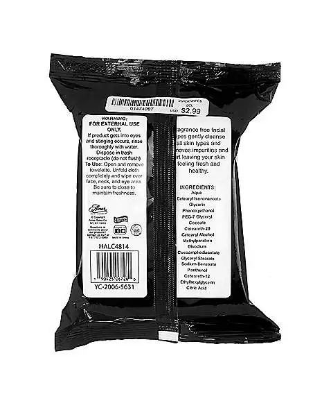 Makeup Removing Wipes - 25 Pack 4 Makeup Removing Wipes - 25 Pack - Image 2