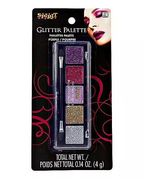 Purple Glitter Palette - 5 Count 5 Purple Glitter Palette - 5 Count - Image 3