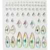 Clear Press On Gem Stones 65 Piece Set -Spirit Halloween Shop 01474550 a