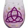 Hocus Pocus Trinity Stemless Glass - 22 Oz. 2 Hocus Pocus Trinity Stemless Glass - 22 Oz. -Spirit Halloween Shop 01476944 a