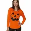 Cross Pumpkin Sweatshirt 2 Cross Pumpkin Sweatshirt -Spirit Halloween Shop 01479567 a