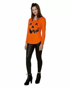 Cross Pumpkin Sweatshirt -Spirit Halloween Shop 01479567 c
