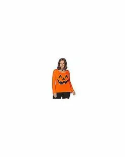 Cross Pumpkin Sweatshirt -Spirit Halloween Shop 01479567 d