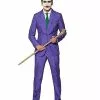 Adult The Joker Plus Size Suit - Batman 1 Adult The Joker Plus Size Suit - Batman -Spirit Halloween Shop 01487388 a