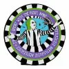 Round Beetlejuice Tabletop Sign 2 Round Beetlejuice Tabletop Sign -Spirit Halloween Shop 01488113 a